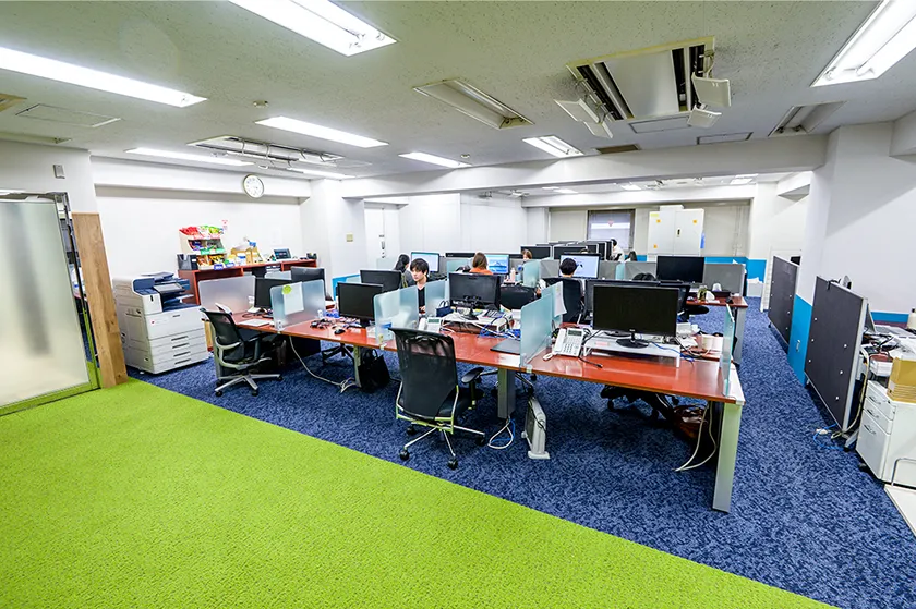 株式会社バックステージ 東京本社 オフィス写真