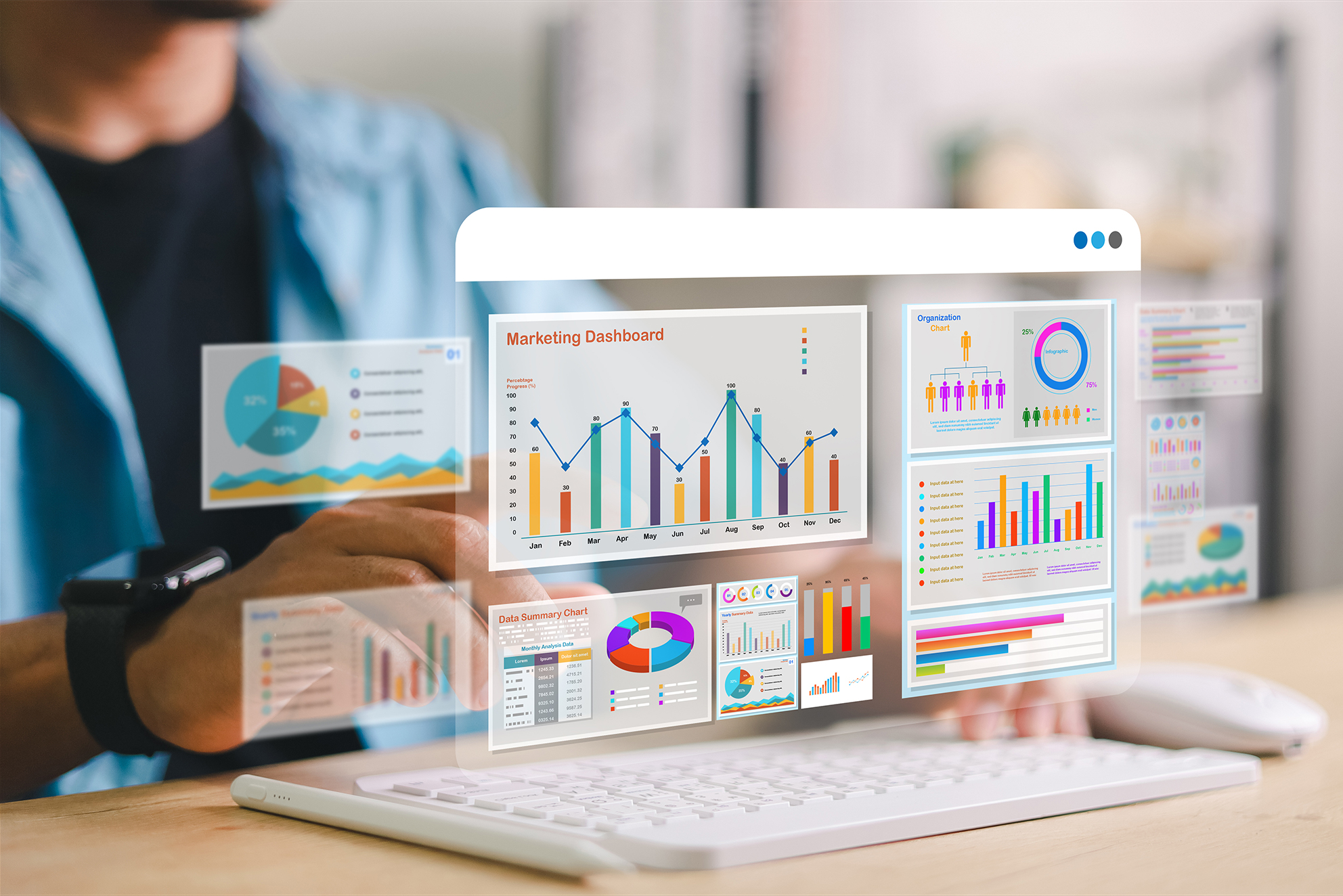 配信・広告運用までサポート イメージ