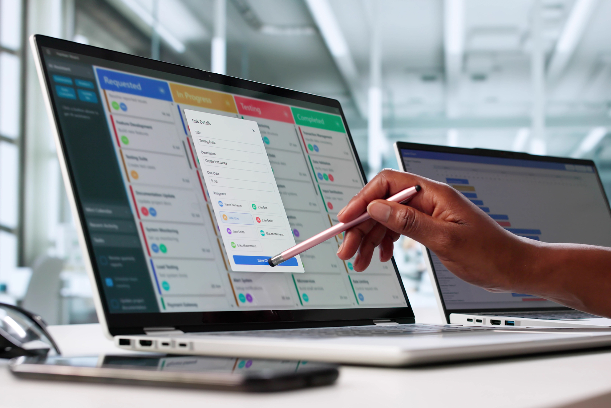 顧客・管理者の両方が使いやすいUI設計